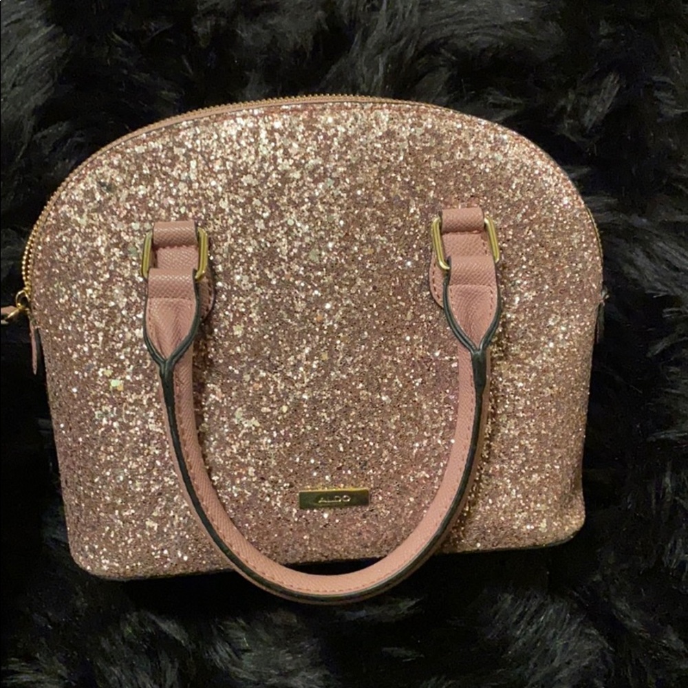 ALDO glittery satchel .....Barland Bag Pink